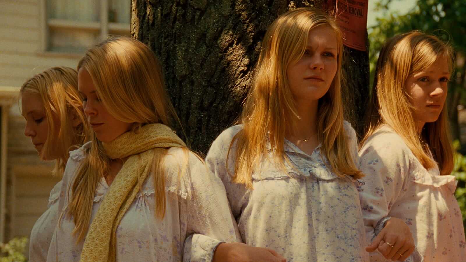 Still from The Virgin Suicides, with cinematographer Ed Lachman.