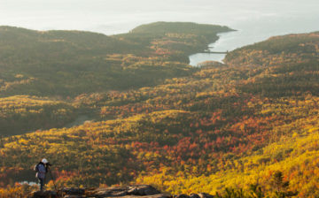 Maine mountains in fall - by Mauricio Handler