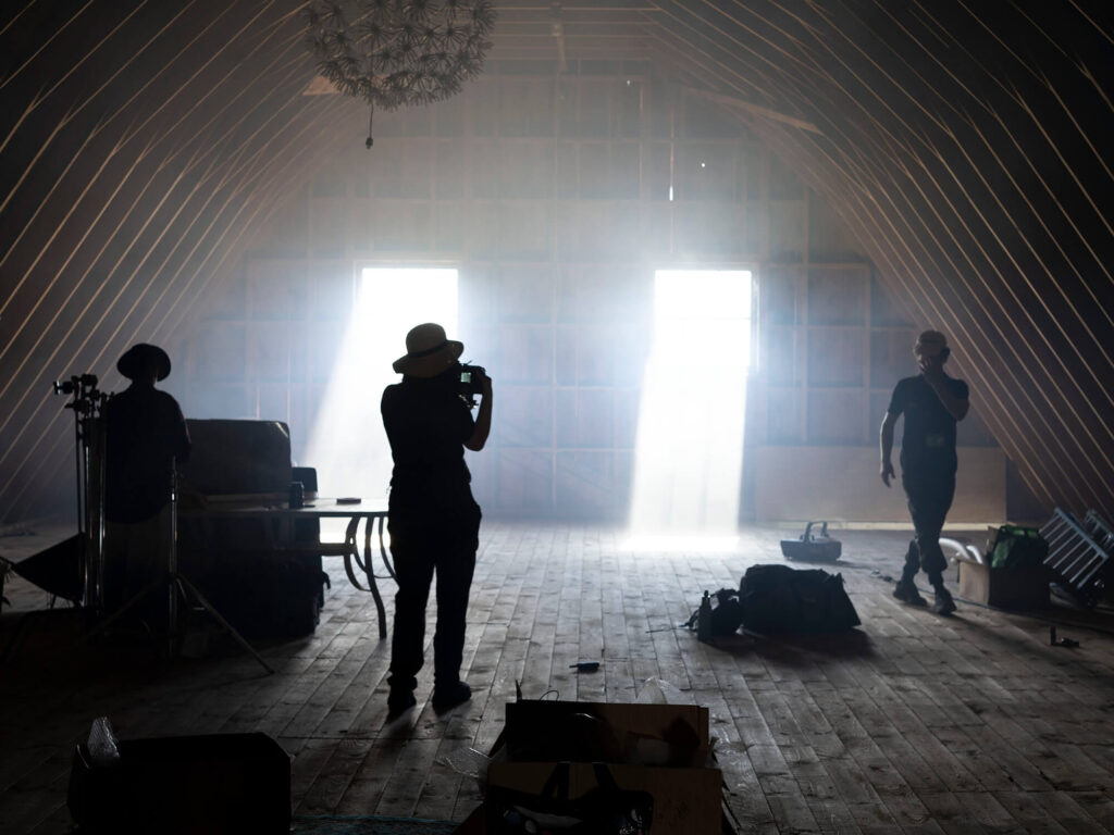 Brendan Uegama, cinematography intensive at Maine Media - Photo by Sebastiano Caccetta