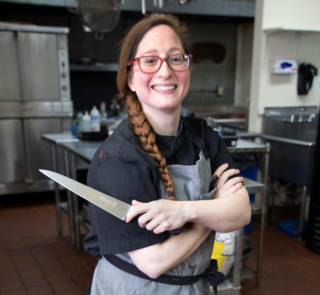 New chef at Maine Media - Jen Mantica