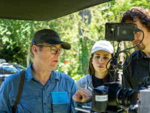 Patrick Cady teaching cinematographer students