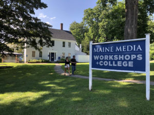 mmw+c-Campus sign and students