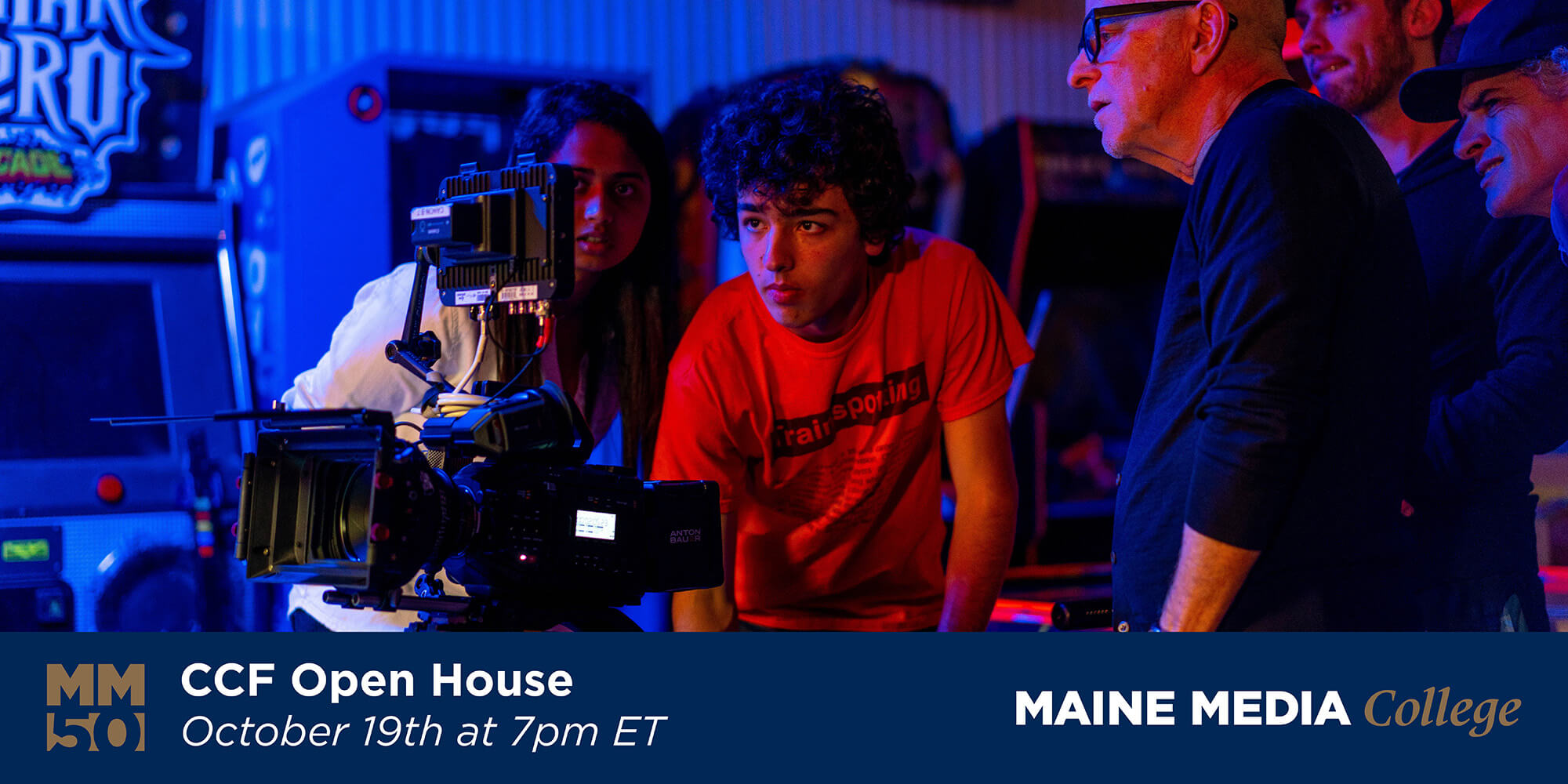 Join the Maine Media CCF Open House - fall 2023