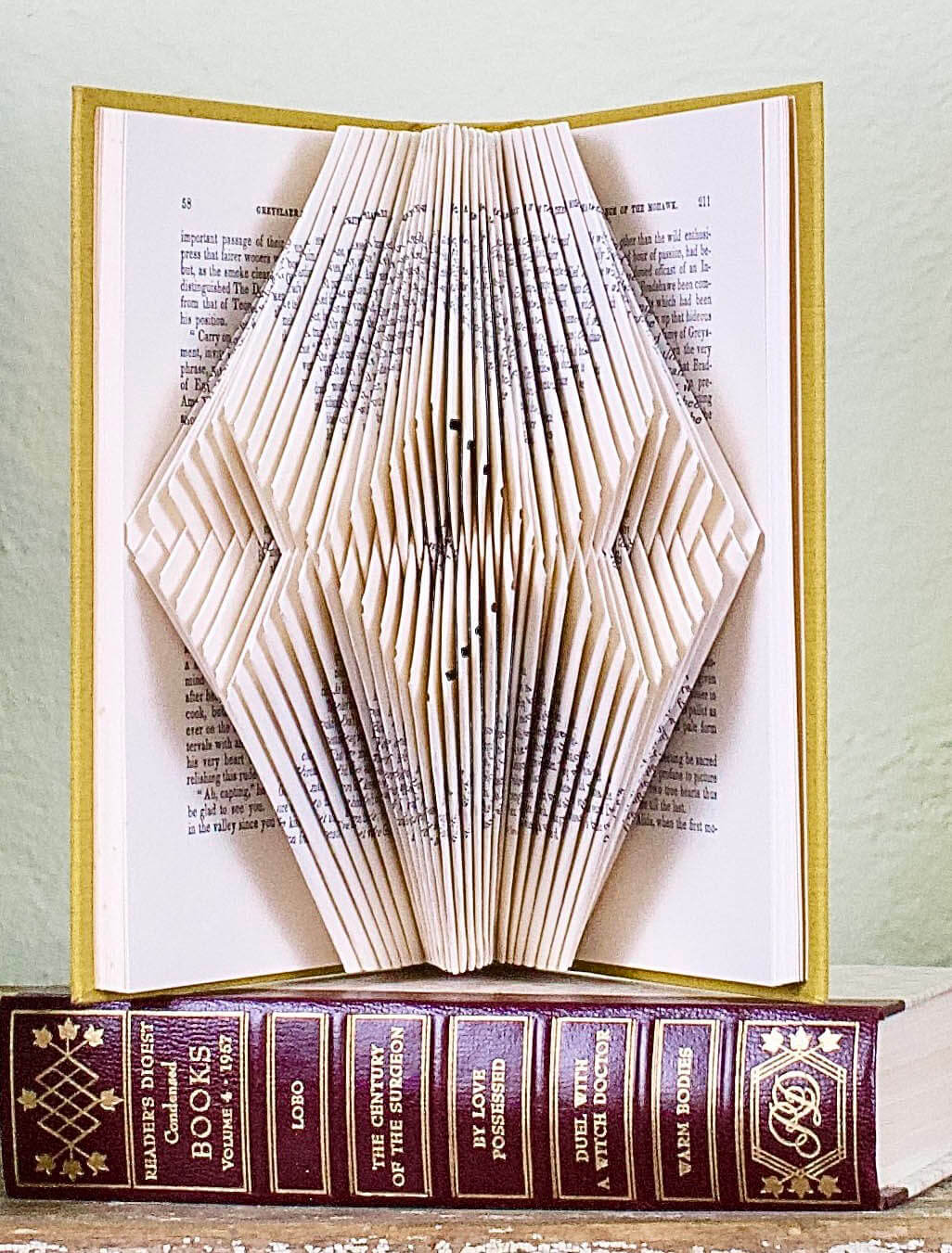 Carly Frei - Sculptural Folded Books - Beautiful Paper Book