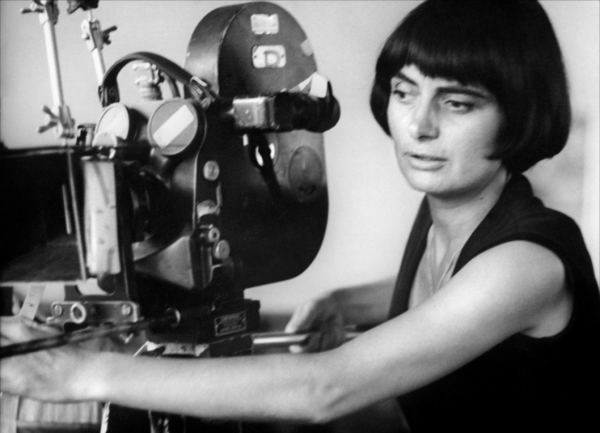 French Cinema - Agnes Varda directing