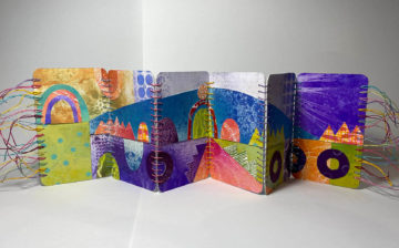Marsha Shaw - Japanese Boro Stitch for Bookbinding - multicolored