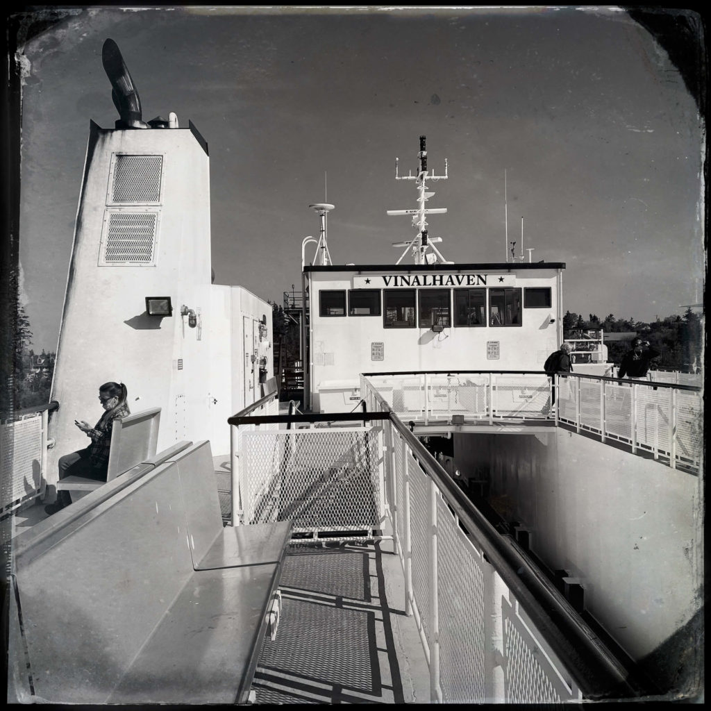 Picture of an island ferry - Tillman Crane iPhone