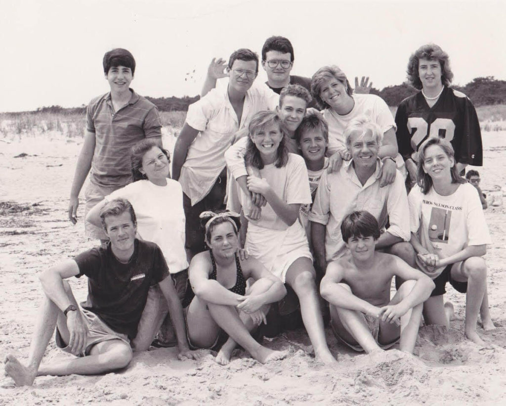 Maine Media Young Artist Academy group photo, 1988