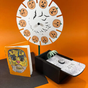 Book Arts Home Made Halloween Spooky Toys - By Keri Schroeder