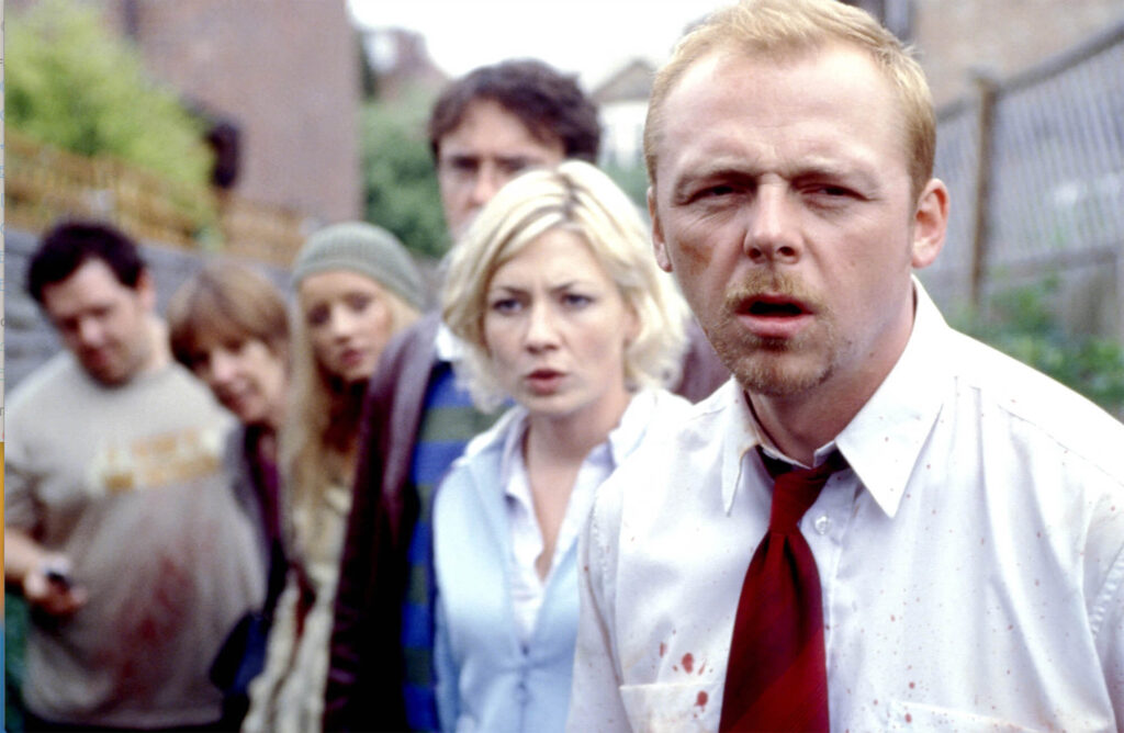 Shaun of the Dead, directed by Edgar Wright, 2004