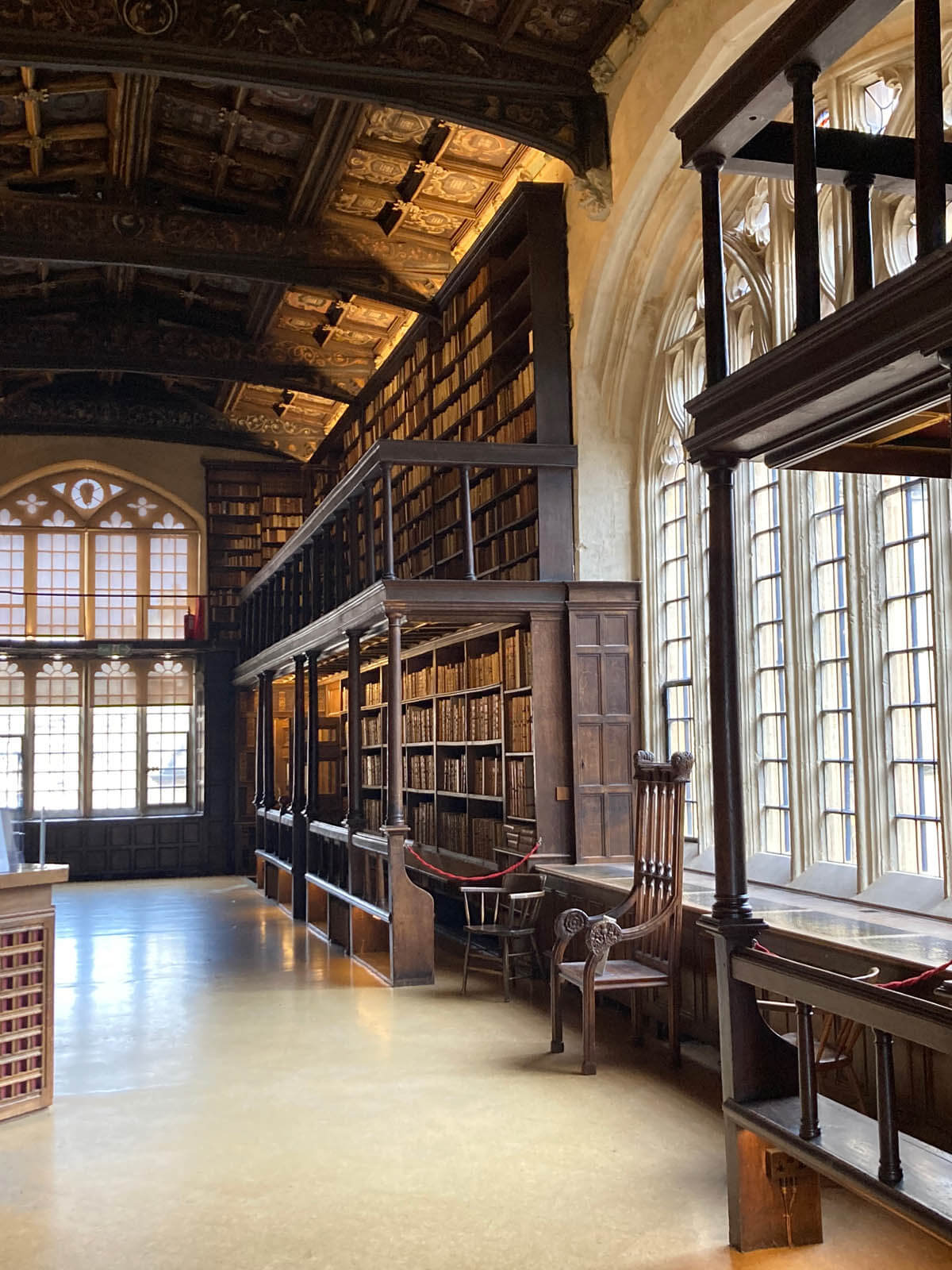 The Bodleian Library is one of the oldest libraries in Europe, and in Britain is second in size only to the British Library. Together, the Bodleian Libraries hold over 13 million printed items and was first opened to scholars in 1602.