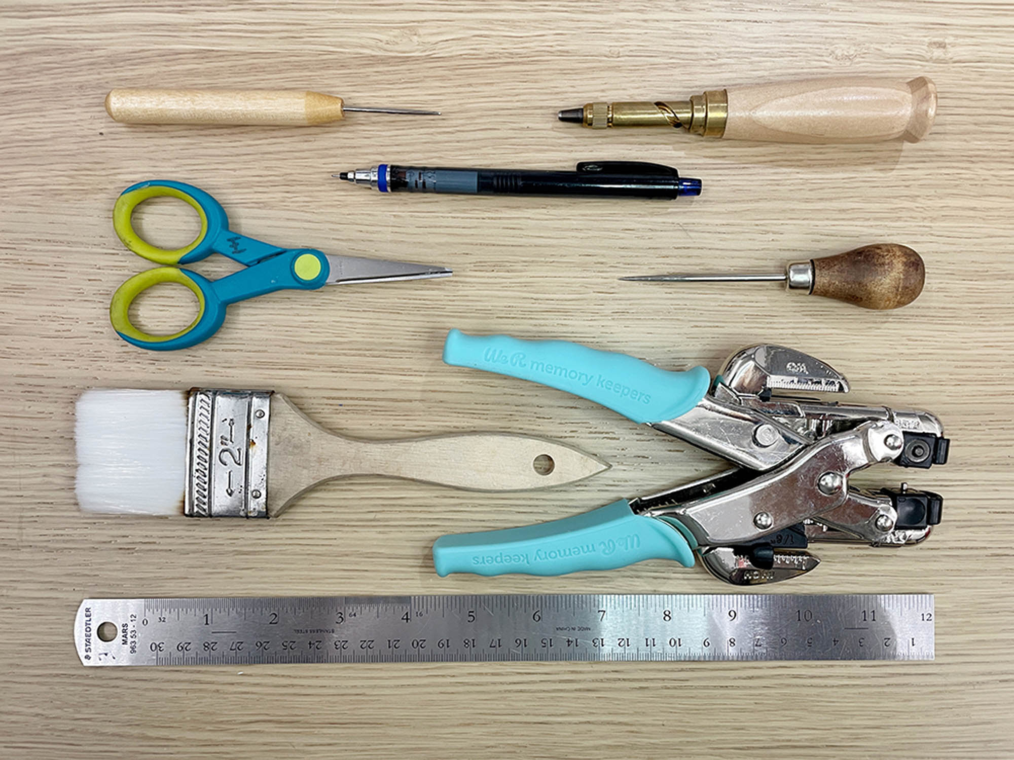 Bookbinding tools - By Evelyn Wong